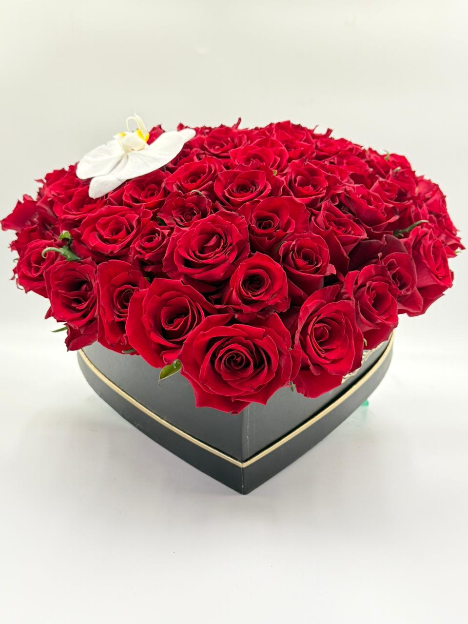 Heart of Love Rose Box