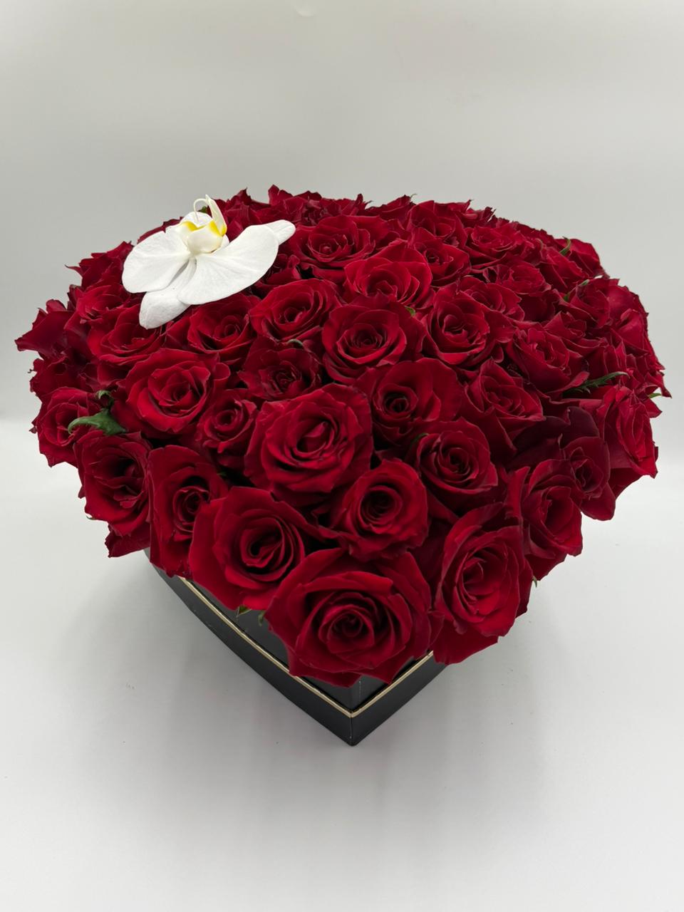Heart of Love Rose Box